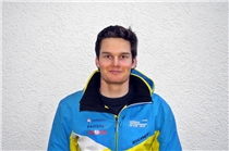 Florian Kunz wurde in der Abfahrt Vizeschweizermeister U18