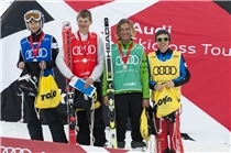 Kilian Rufener dominierte an Audi Skicross-Tour