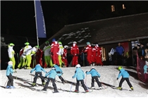Die Schneesportshow ist eine Motivation für den Wintersport