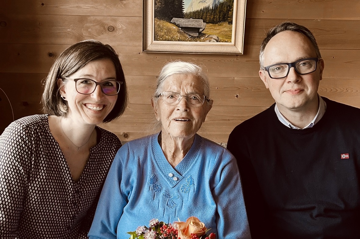 Louise Dänzer feierte ihren 100. Geburtstag