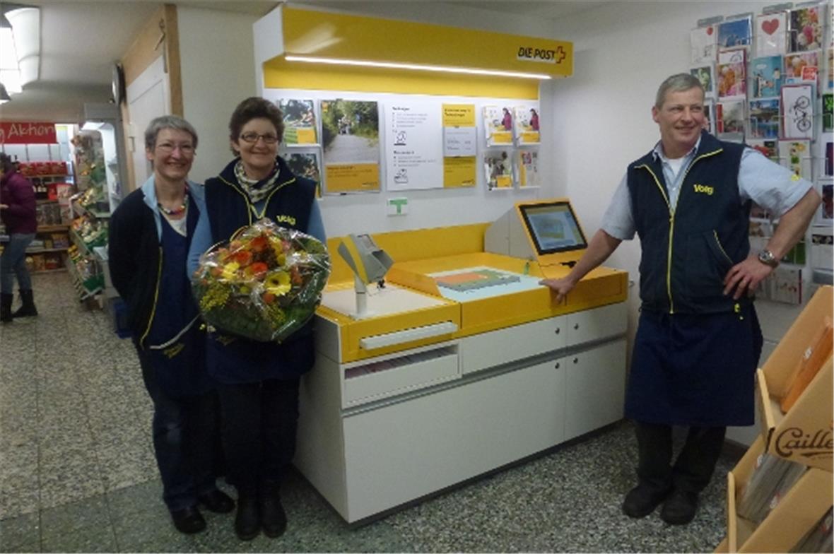 Neue Postagentur in Erlenbach eröffnet