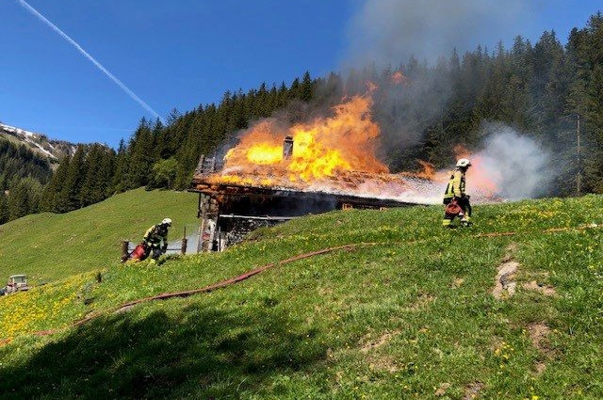 Brandursache der Alphütte geklärt
