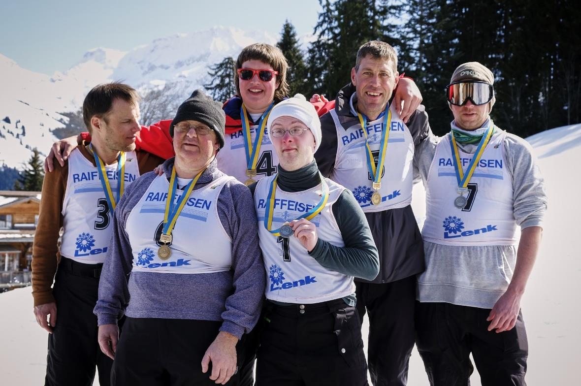 Kiwanis-Skirennen mit dem Bergquelle-Team