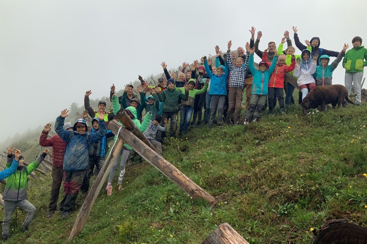Schülerinnen und Schüler aus der Lenk arbeiteten an Schutzwaldprojekt