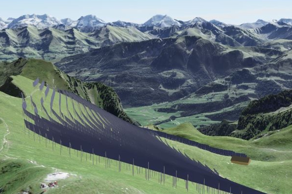 Das Baugesuch für die Fotovoltaikanlage in Oberwil ist eingereicht