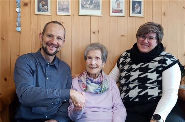 Hedy Kläy feierte ihren 100. Geburtstag 