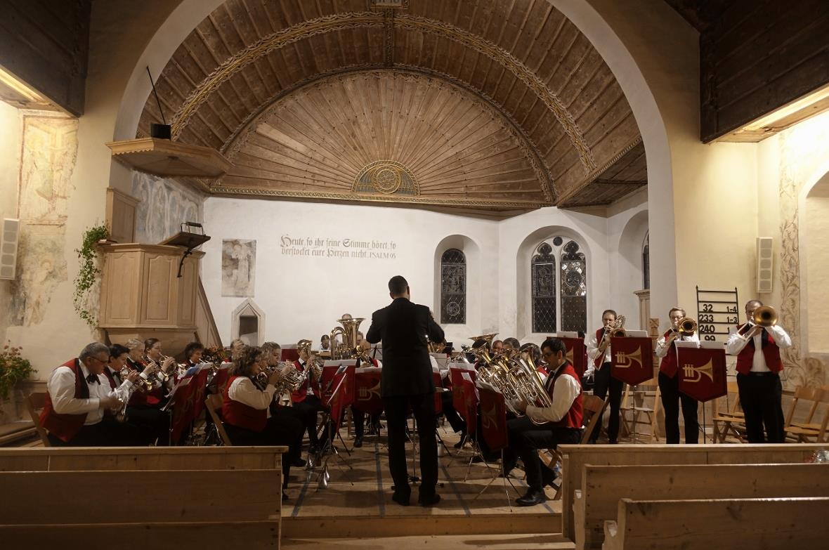 Musikgesellschaft Zweisimmen begrüsste Simmentaler Brass Ensemble zum Doppelkonzert