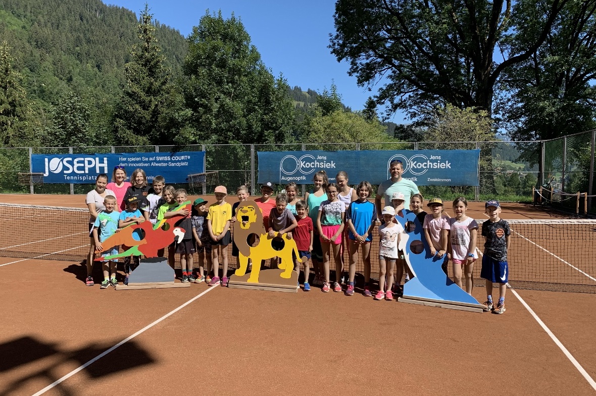 Schülertennis-Woche des Tennisclubs Zweisimmen