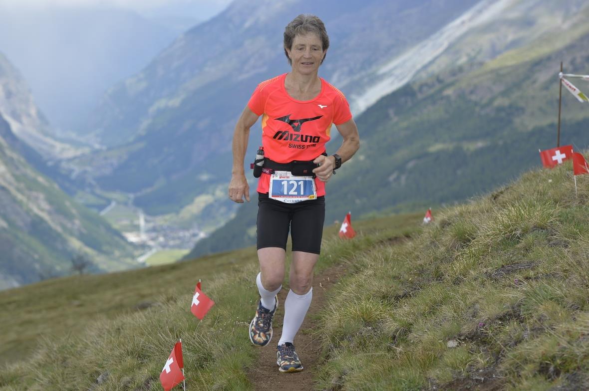 Corinne Zeller wurde am Zermatt-Marathon Gesamtdritte bei den Frauen