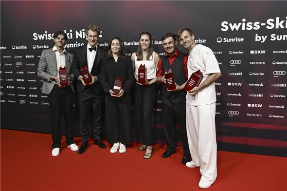 Swiss-Ski Night by Sunrise: Livio Hiltbrand unter den acht Award-Gewinnern 