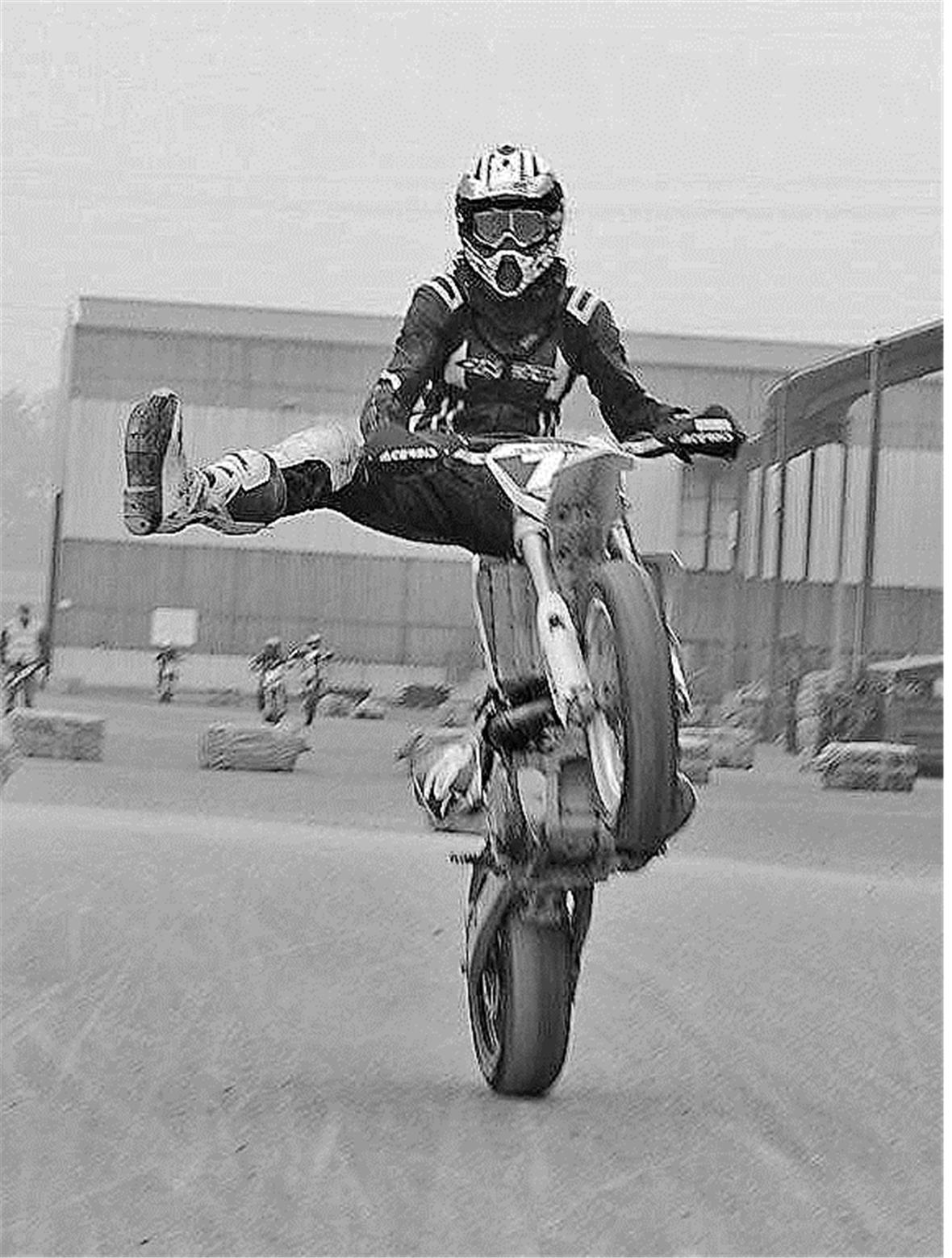 Marcel Moor Schweizermeister Supermoto SAM