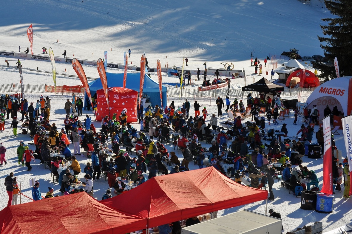 Grossartiges Skifest in Schönried