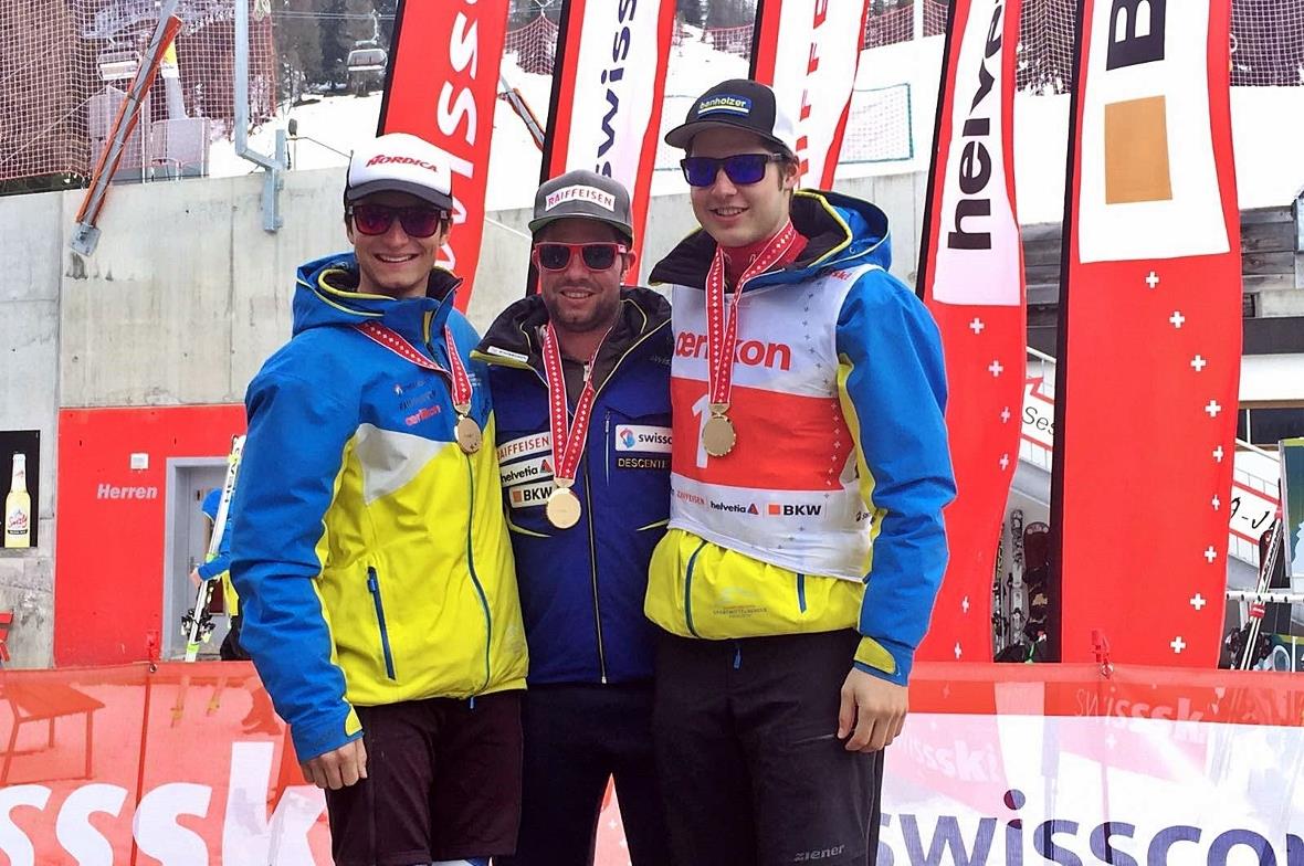 Lars Rösti ist Juniorenschweizermeister U21 in der Abfahrt
